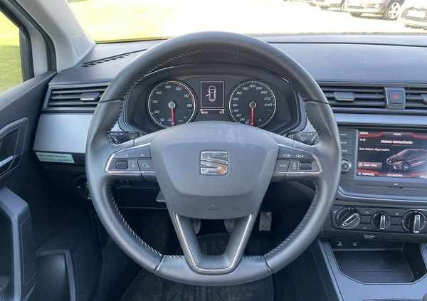 Seat Ibiza cena 56457 przebieg: 15610, rok produkcji 2019 z Rydułtowy małe 596